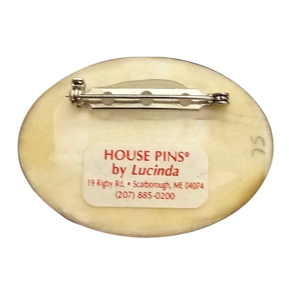 Lucinda Pink House Cupid Heart Arrow Pin - Picture 4 of 6